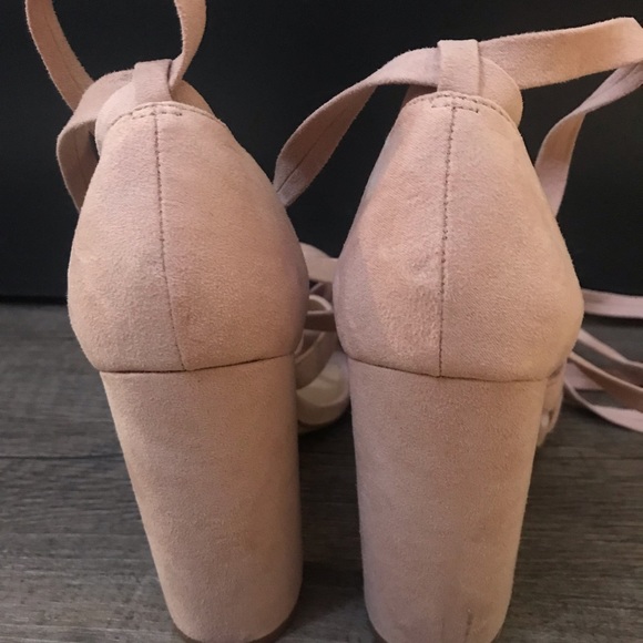 Forever21 Co-Amelie chunky heel sandals - Picture 4 of 6